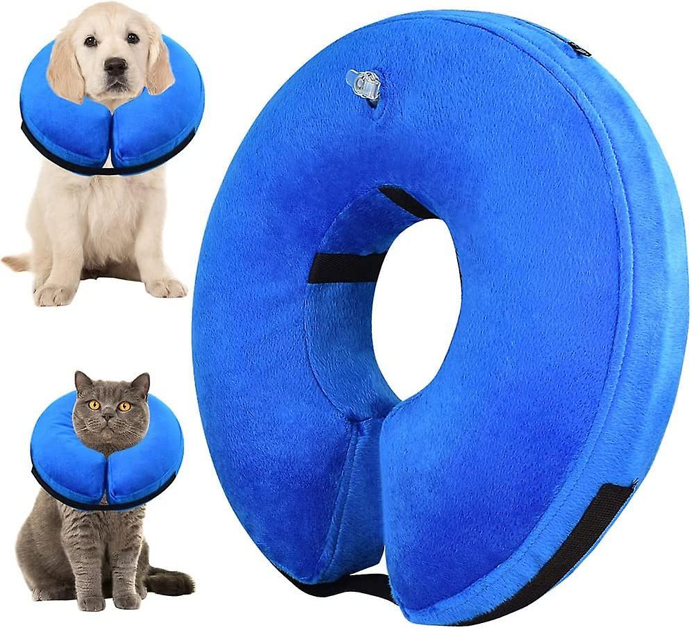 Kaise Cuby Dog Cone After Surgery, Protective Inflatable Collar, Blow Up Dog Collar