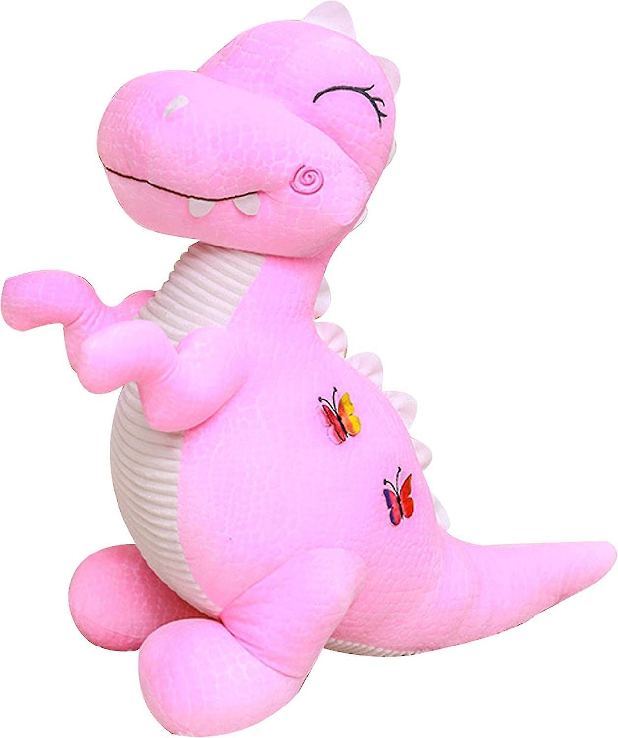 Ssrg Pink Dinosaur Stuffed Animal Toys Cute Soft Dinosaurs Plush Doll T-Rex Throw Pillow for Boys Girls 11"