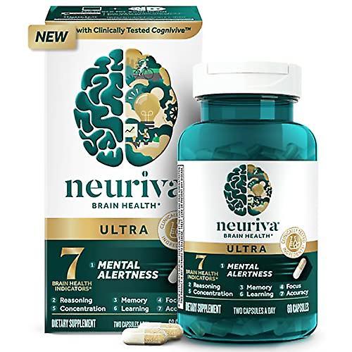 Neuriva ultra decaffeinated nootropic brain supplement 60ct