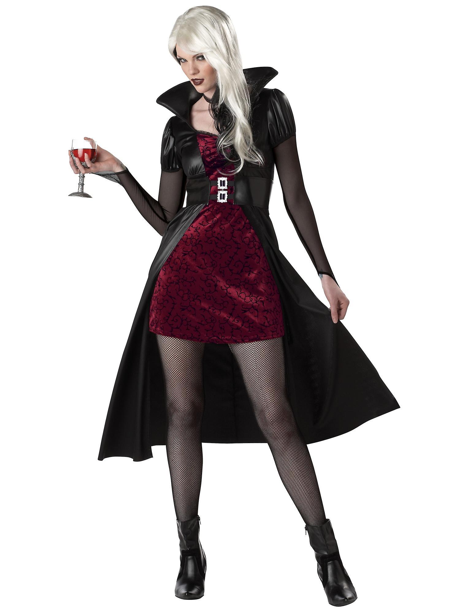 California Costume Collections Blood Thirsty Beauty Vampire Vampires Female Vampiress Twilight Womens Costume Red Medium (8-10)