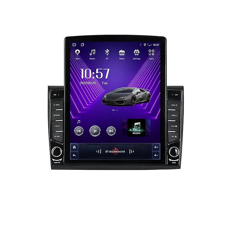 JIULUNET 9.7" Android For Fiat Bravo 2007-2012 Tesla Type Car Radio Multimedia Video Player Navigation GPS