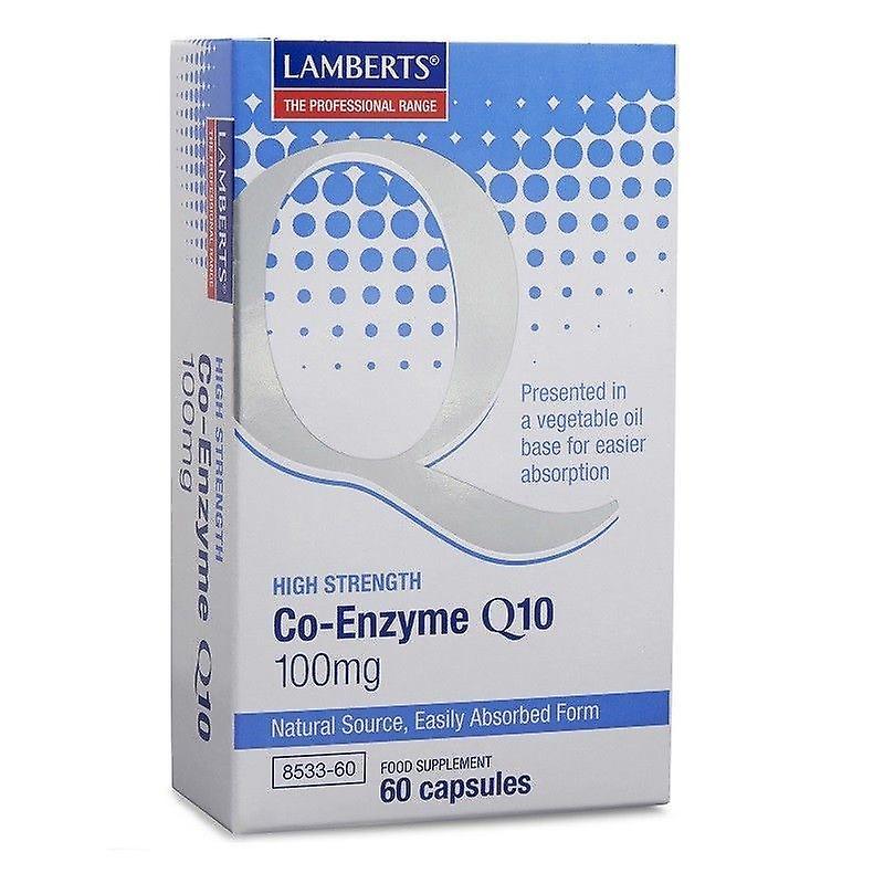 Lamberts Co-Enzyme Q10 100mg Capsules 60 (8533-60)