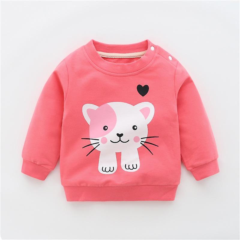 Slowmoose Cotton Suit Hoodie Top For Newborn / Pink 24M