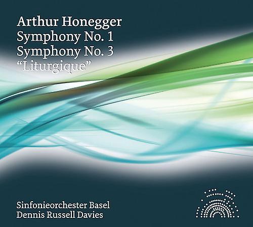 Sinfonieorchester Dennis Russell Davies - Symphonies Nos 1 & 3: Liturgique  [COMPACT DISCS] USA import