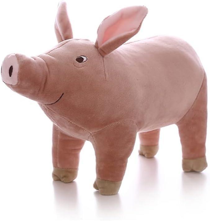 Heyone Cute Cartoon Piglet Plush Toy Stuffed Soft Animal Pig Doll For Children's Gift Kids Toys Piggy Kawaii Gift For Girls (15.7in)