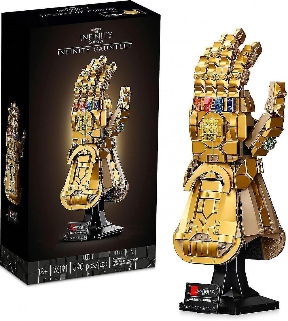 Lequeen Infinity Gauntlet Set Collectible Thanos Glove With Infinity Stones, Building Set, Avengers Gift Idea For Adults And Teens, Model Kits For ...