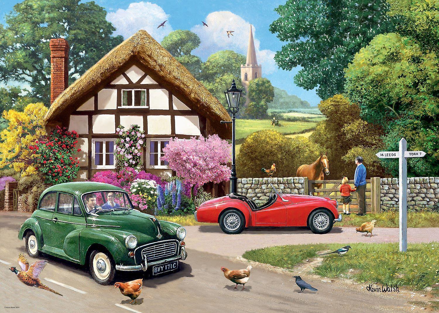 Ravensburger Leisure Days No.9, A Country Drive Jigsaw Puzzle (1000 Pieces)