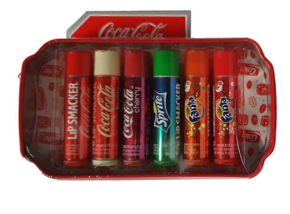 Lip Smacker Coca Cola Tin Box - 6 Piece