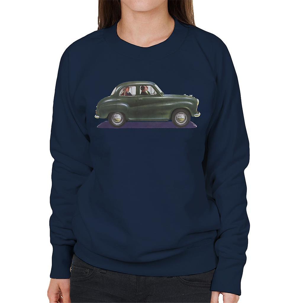 Austin A35 Green British Motor Heritage Women's Sweatshirt Navy Blue XX-Large