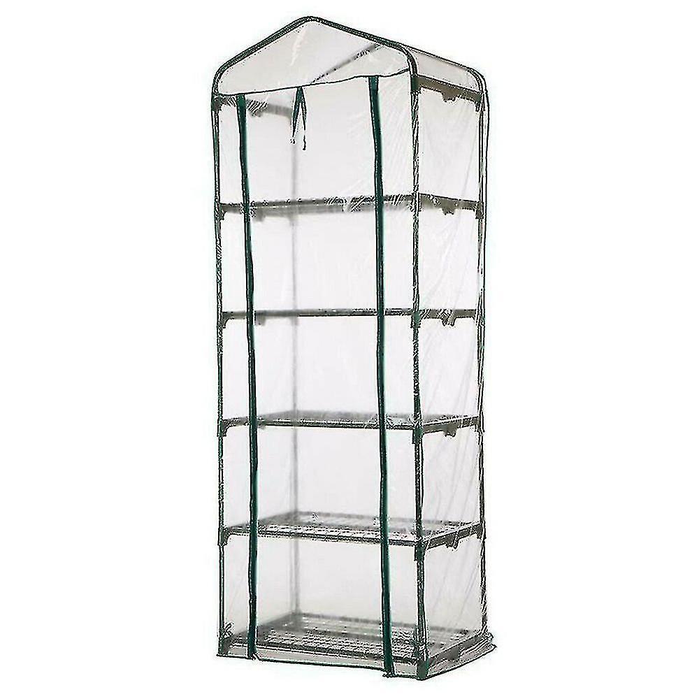 Guangzhou Yunlong Trading Co., Greenhouse Plant Home Garden Veg Shelf Frame Cover Clear Pvc Cover 5 Tier 69*49*92cm