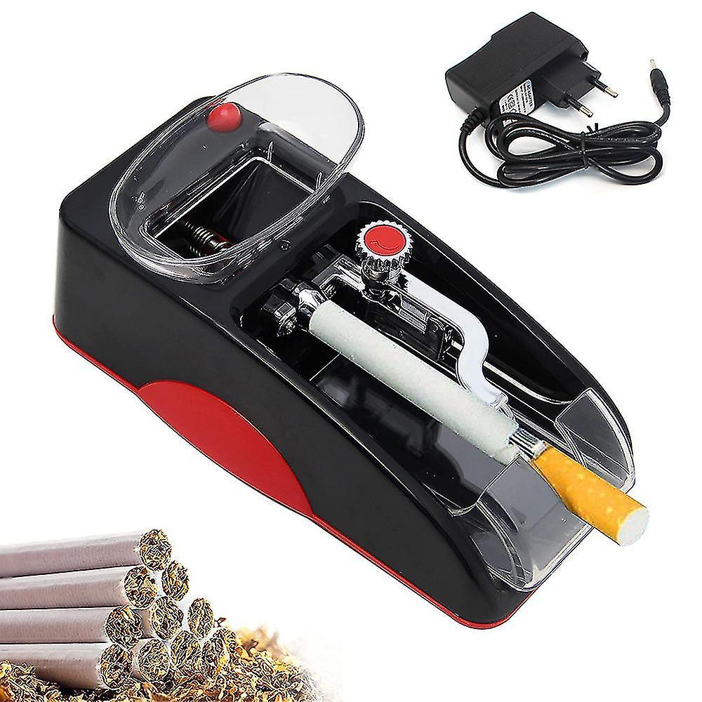 Ddyyhe Cigarette Rolling Machine Electric Automatic Injector Mini Tobacco Roller Red