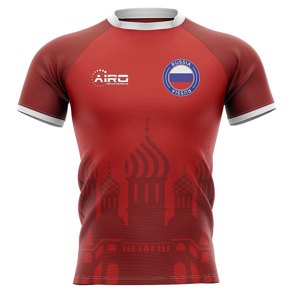 Airo Sportswear 2023-2024 Russia Home Concept Rugby Shirt - Baby Red 6/9 Months