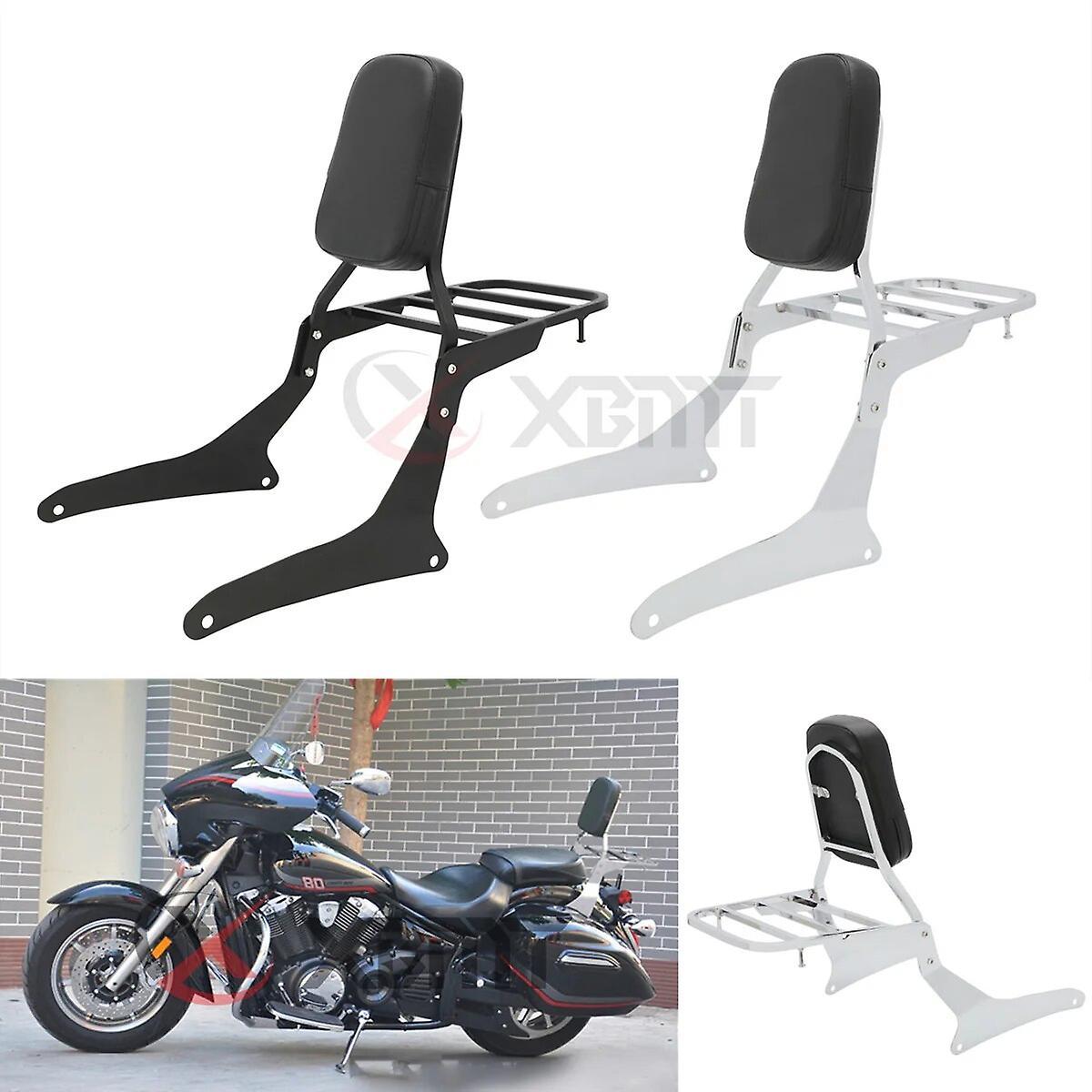 Scitoo Motorcycle Backrest Sissy Bar For Yamaha V-Star XVS1300 XVS1300A Midnight 2007 2008 2009 2010 2011 2012 2013 2014 2015 Chrome