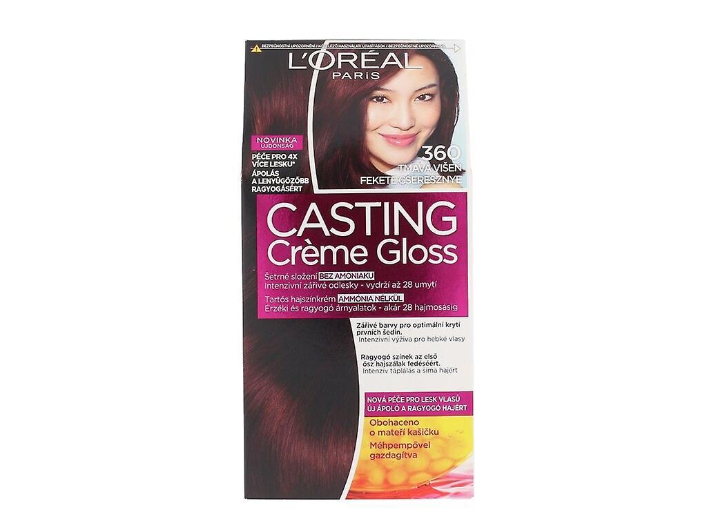 L'Oréal Paris - Casting Creme Gloss 360 Black Cherry - For Women, 48 ml