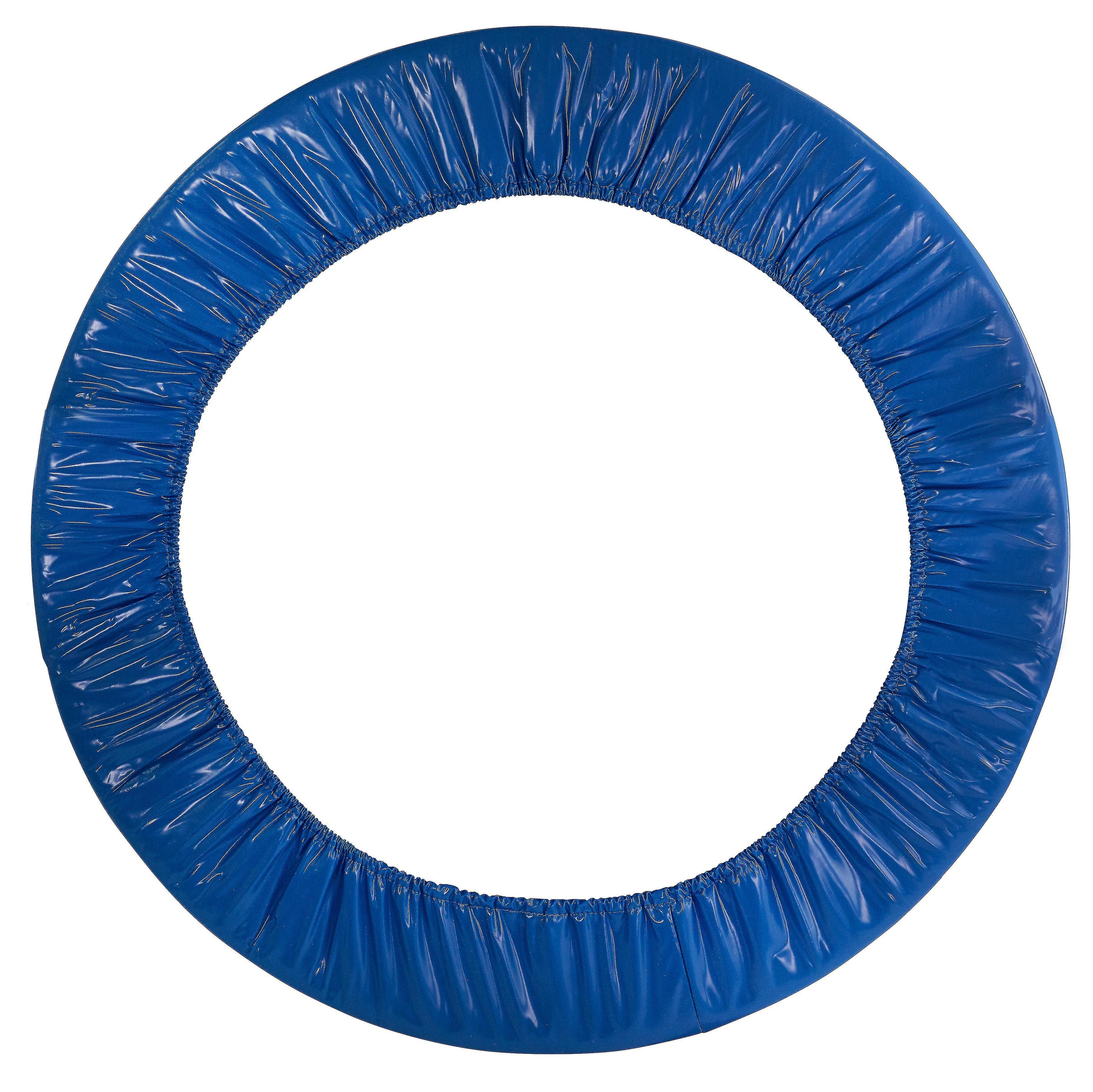 Upper Bounce 36 40" 44" Mini Fitness Rebounder Trampoline Replacement Safety Pad Spring Cover Blue 112 cm / 44 inches