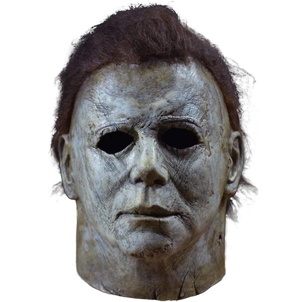 Halloween Michael Myers Horror Latex Mask Headgear Party Props D