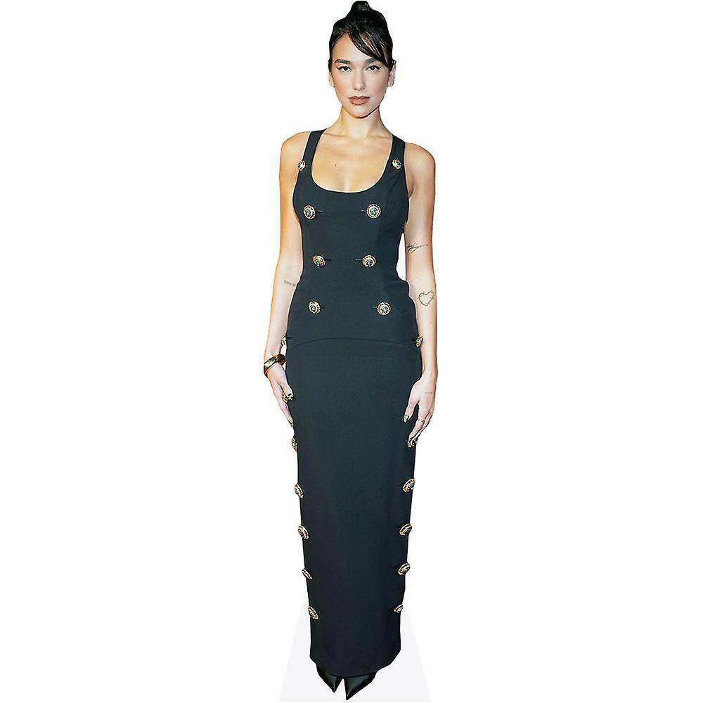 Celebrity Cutouts Dua Lipa (Long Dress) Cardboard Cutout (lifesize OR mini size). Standee. Stand Up. Life Size Cutout