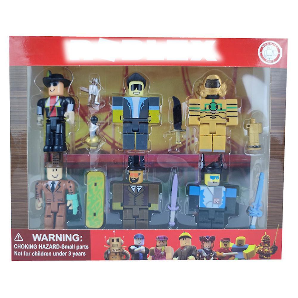 Shinestar Roblox Game Mini Action Figure Toys Set Collectible Models Table Decoration Kids Birthday Gift C