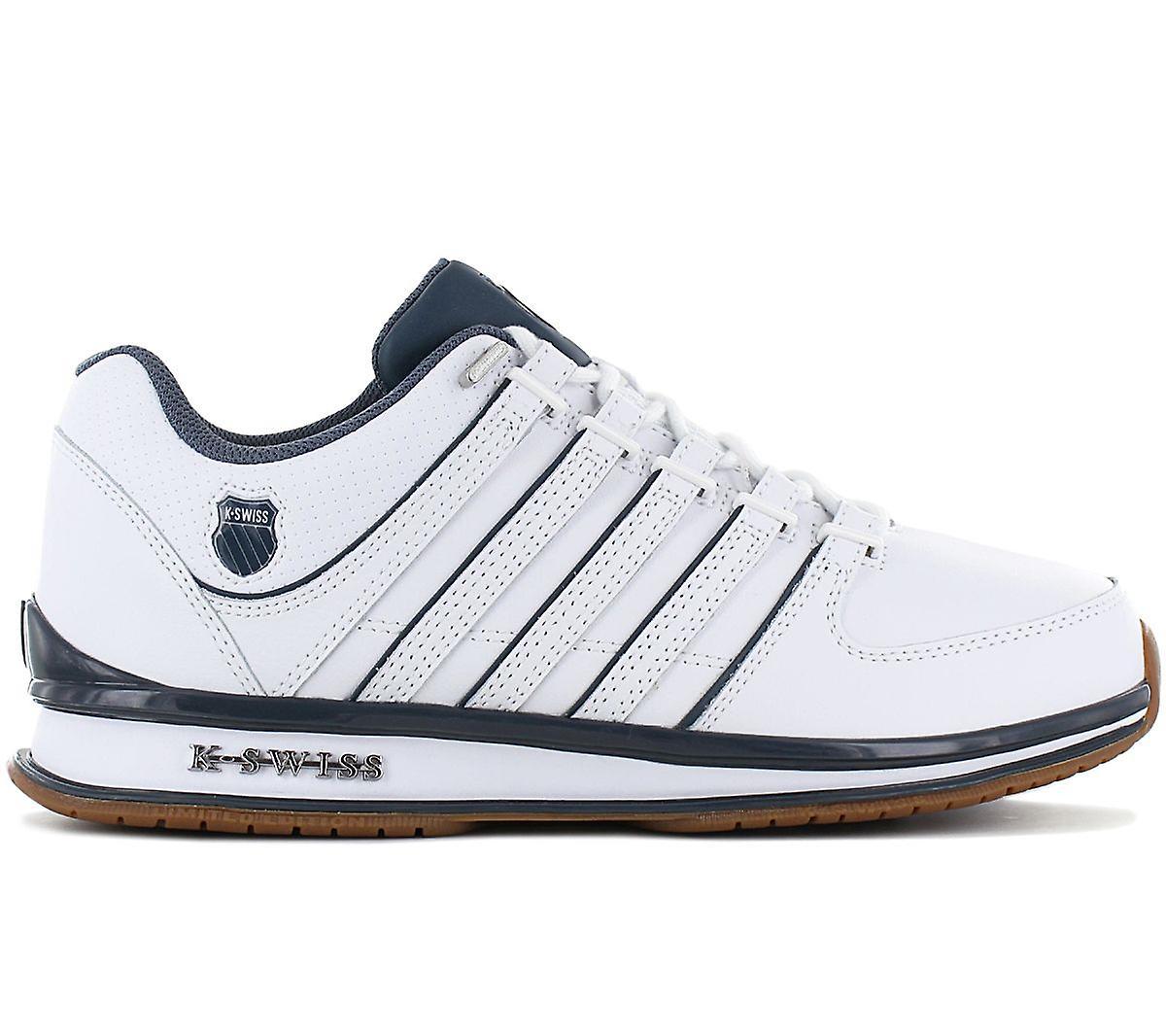 K Swiss K-Swiss Classic RINZLER - Men's Sneakers Shoes Leather White 01235-990-M EU 43