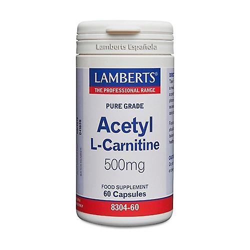 Lamberts Acetyl-L-Carnitine 60 Capsules