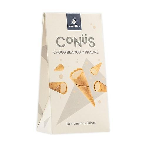 Conus White chocolate praline cone 70 g (Chocolate)