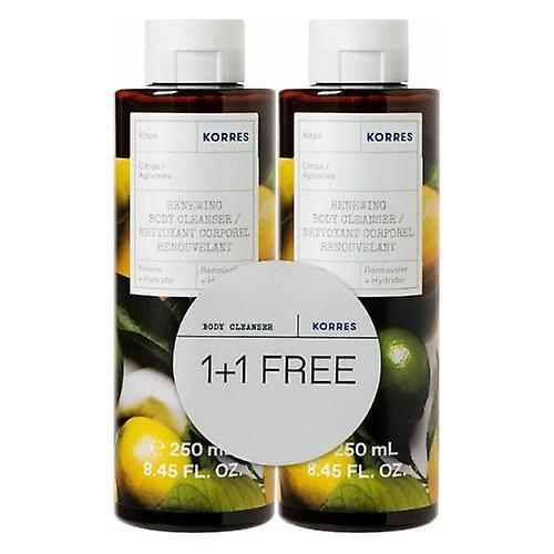 Korres Citrus Shower Gel 1+1 250 mL / 8.45 FL. OZ.