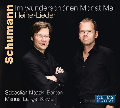 Oehms Schumann / Noack / Lange - Lieder to Poems of Heinrich Heine  [COMPACT DISCS] USA import