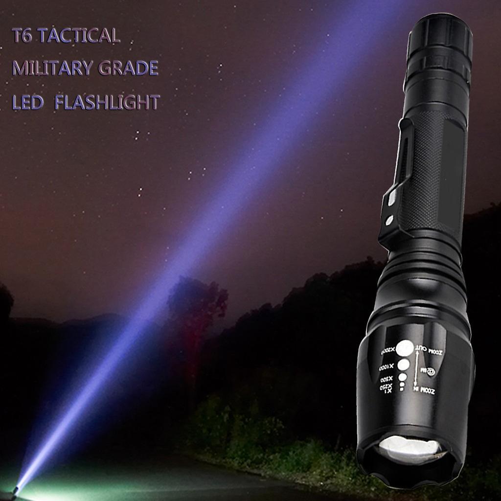 Congjing Elfeland Military LED Flashlight Torch 50000LM Zoomable 5-Mode