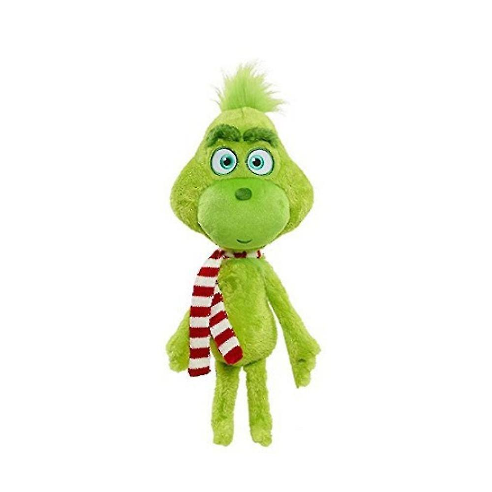 Shinestar How Grinch Stole Christmas The Grinch Dog Plush Doll Xmas Stuffed Toy Kids Gift Scarf Grinch