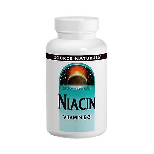 Source Naturals Niacin, 100 mg, 100 Tabs (Pack of 1)