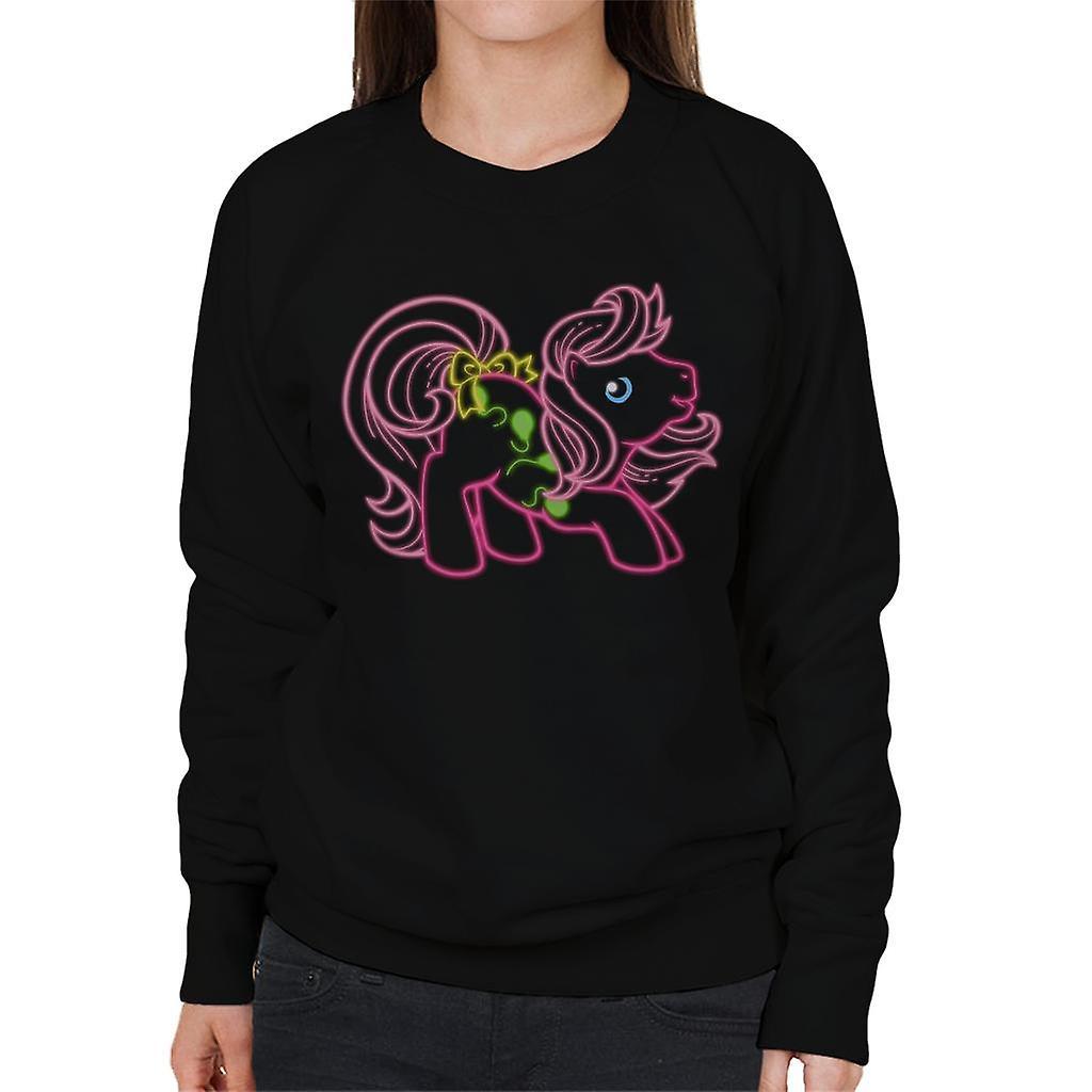 My Little Pony Neon Balloon Cutie Mark Women's Sweatshirt Black Large