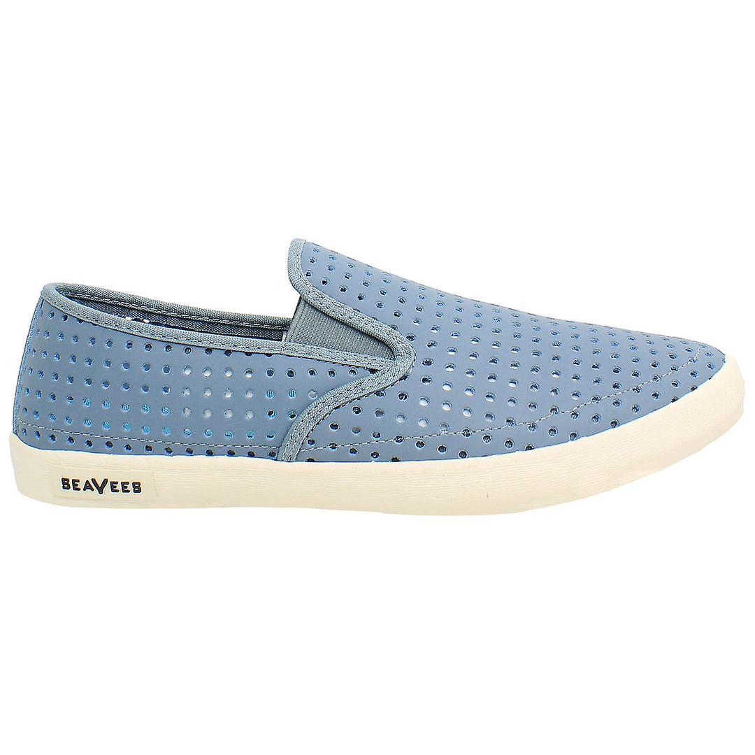 Seavees Baja Portal Slip-On Blue Nubuck Leather Mens Shoes BAJA_PORTAL_AM_BLUE UK 9 EU 43 US 10