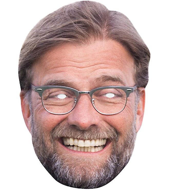 Liverpool FC Masks Jurgen Klopp Football Manager Card Party Fancy Dress Mask