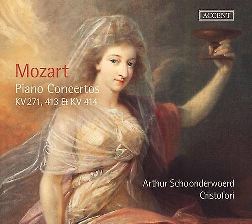 Accent Records Mozart / Schoonderwoerd / Cristofori - Mozart: Piano Concertos  [COMPACT DISCS] USA import