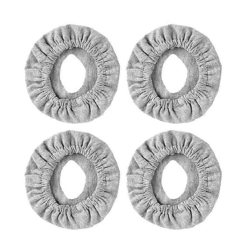 Unbrand 4 Pcs Full Face CPAP Mask Liners Reusable CPAP Mask Covers Soft Cotton Covers Grey