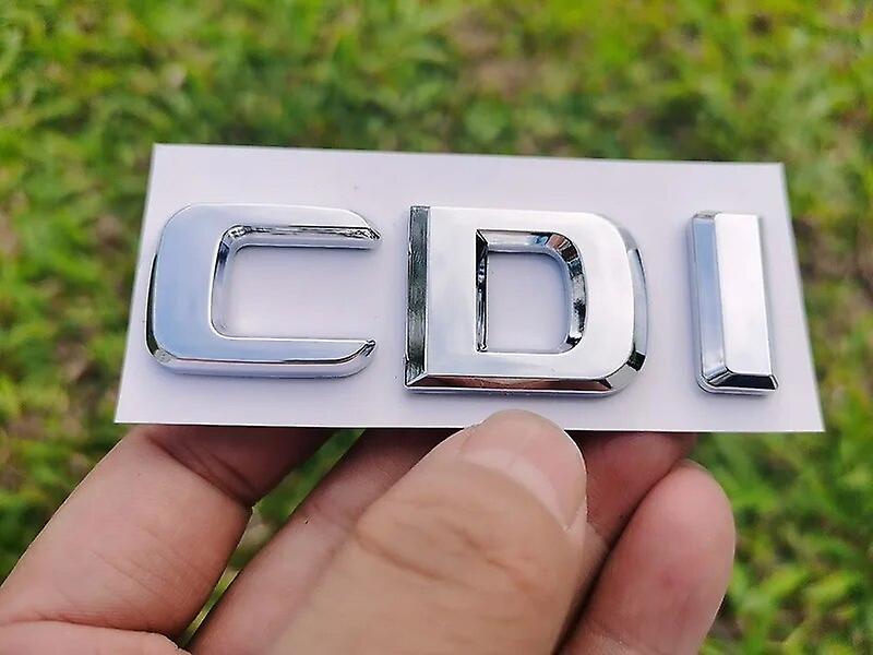 Hikig 3d Abs Car Trunk Badge Letters E320 C220 Ml 270 B C E Clk Glk 200 220 Cdi Cgi Emblem For Mercedes Ml 320 Cdi 4matic Accessories Flat Chrome S...