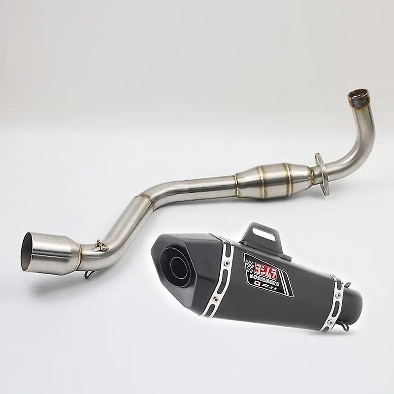 Loerss Msx125 Motorcycle Exhaust Full Systems Yoshimura Muffler For Honda Grom Msx125  2013 2014 2015 2016 2017 2018 2019 2020 Years C