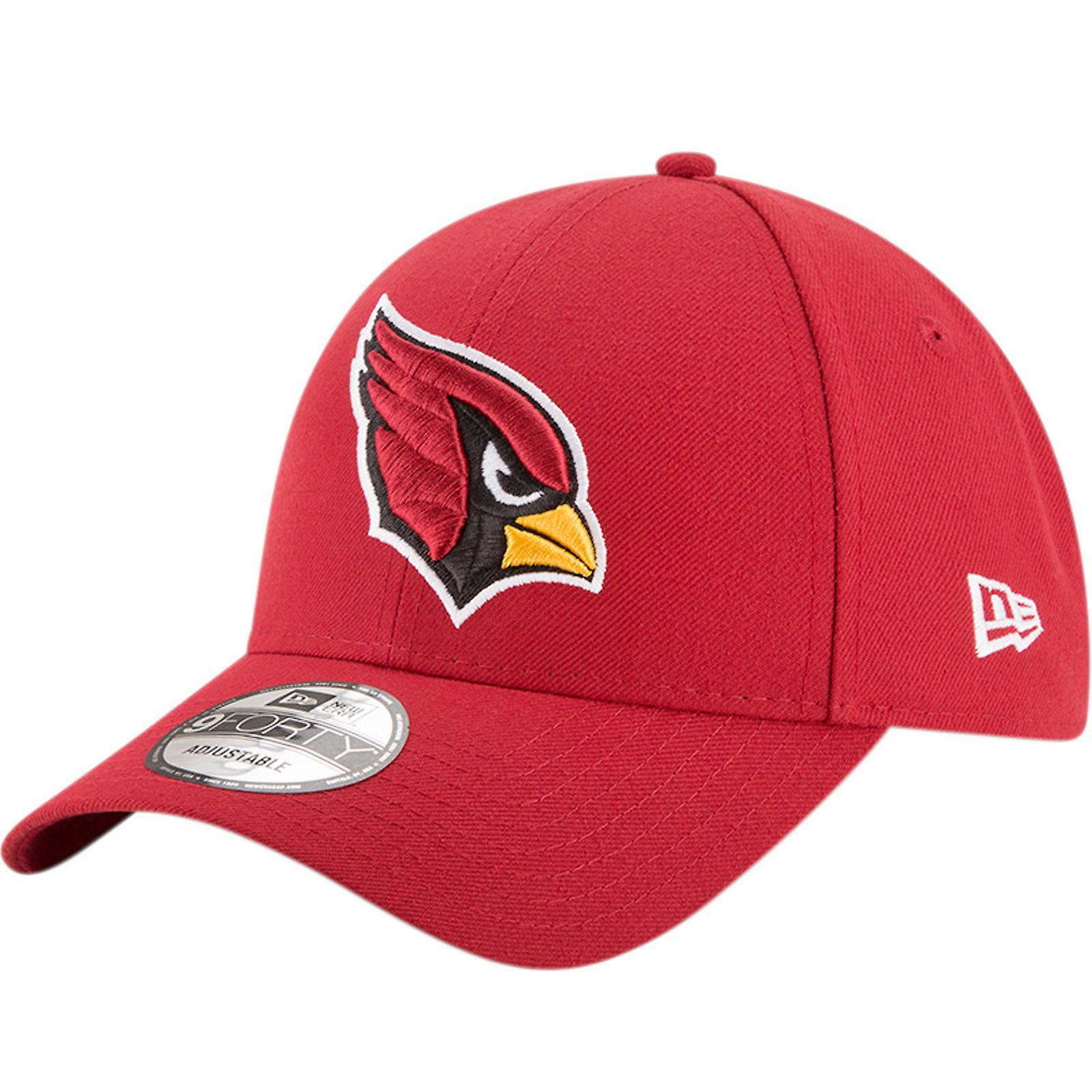 New Era 9FORTY Arizona Cardinals The League NFL Adjustable Baseball Cap Red One Size