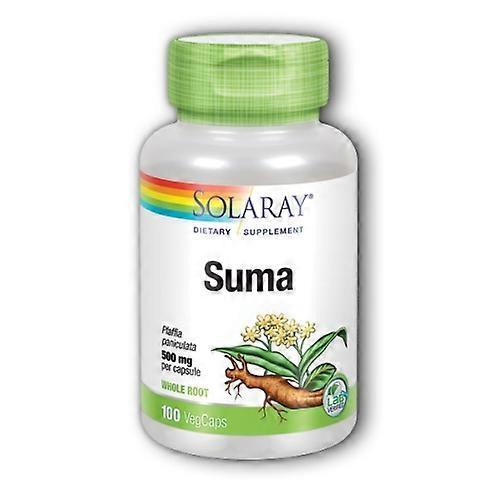 Solaray Suma, 500 mg, 100 Caps (Pack of 1)