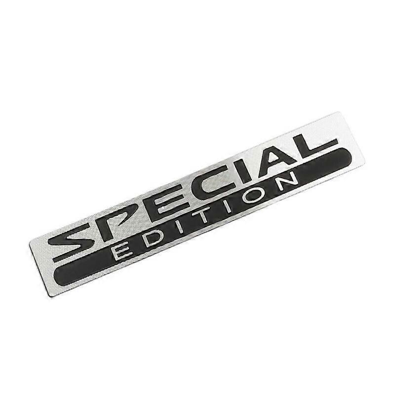 Hikig 3d Aluminium Silver Black Logo Limited Edition Emblem Car Badge Special Edition Decal Limited Edition Sticker Accessories Special Silver