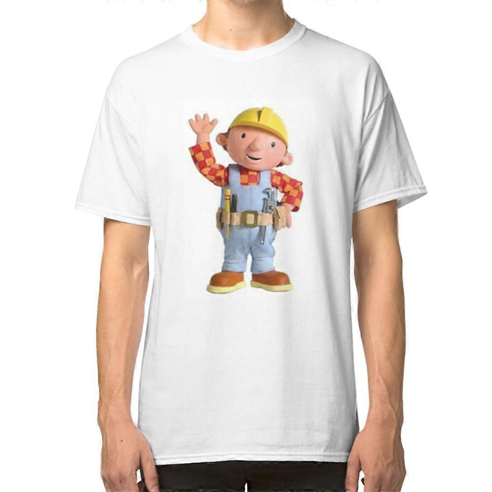 RockShark Bob the Builder T-shirt white XXXL