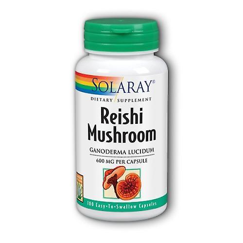 Solaray Reishi Mushroom, 600 mg, 100 Caps (Pack Of 1)