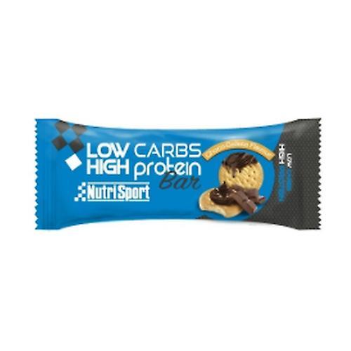 Nutrisport Low Carbs High Protein Bar (Cookie-Chocolate Flavor) 1 bar of 60g (Chocolate - Cookie)