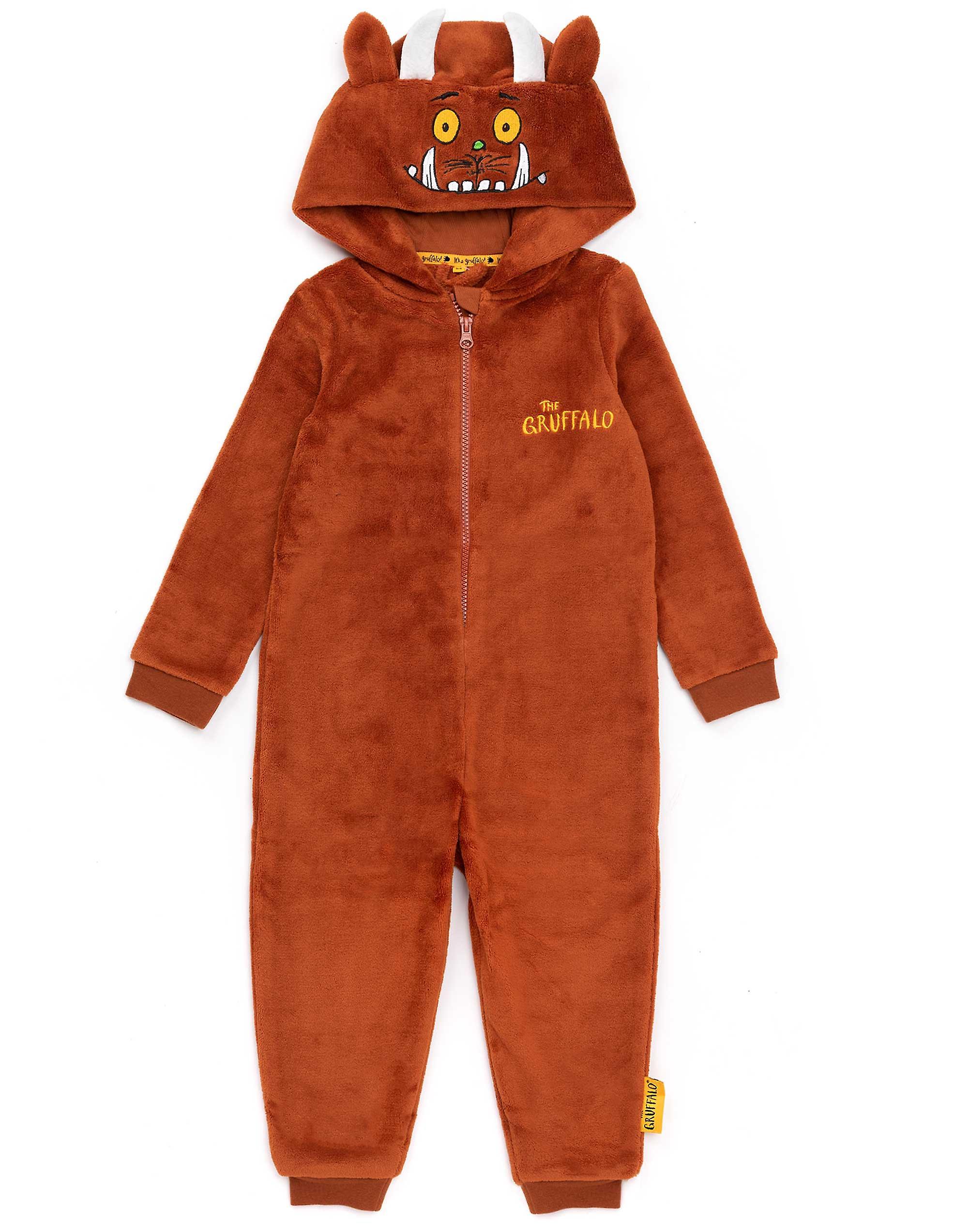 Vanilla Underground Gruffalo & Friends Boys Onesie Brown The Gruffalo 7-8 Years