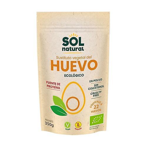 Sol Natural Organic vegan powdered egg substitute 350 g of powder