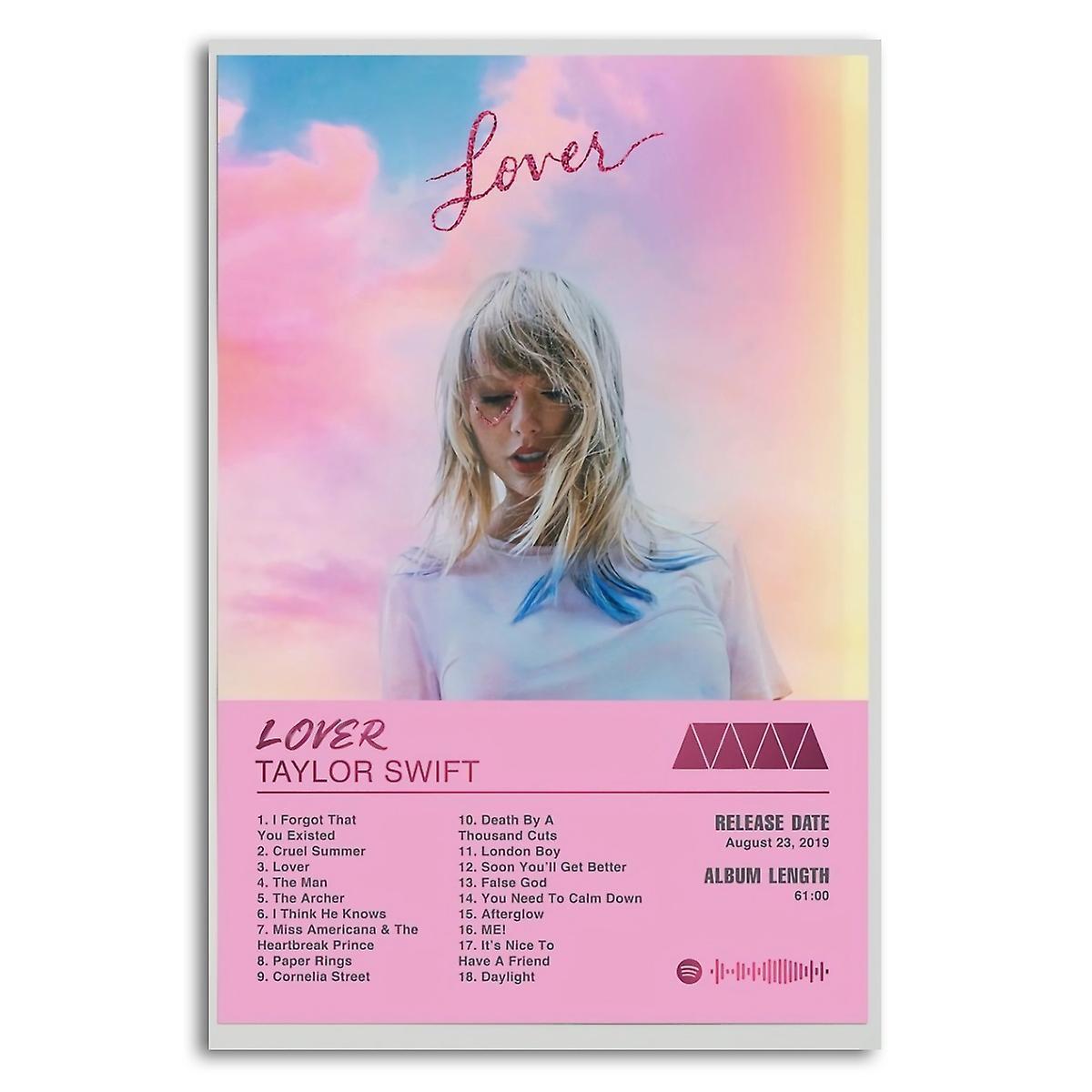 Gamurry Taylor Swift Lover Poster Pink2 Poster Cover Canvas Poster Bedroom Sports Landscape Office Room Perfect for any Room Decor Gift  Posters (u...