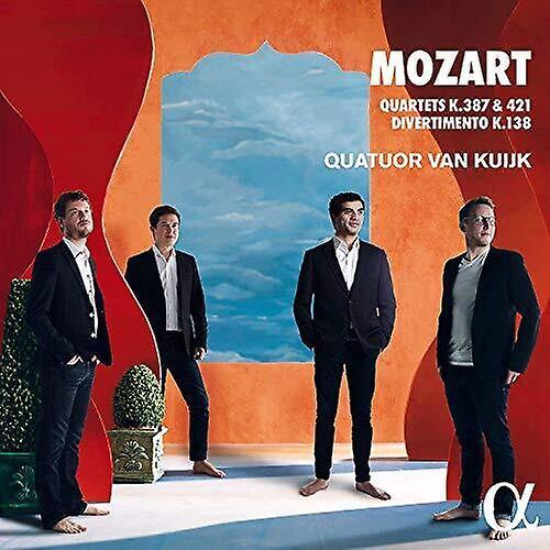 Alpha Mozart / Quatuor Van Kuijk - Quartets 387 & 421 [COMPACT DISCS] USA Import