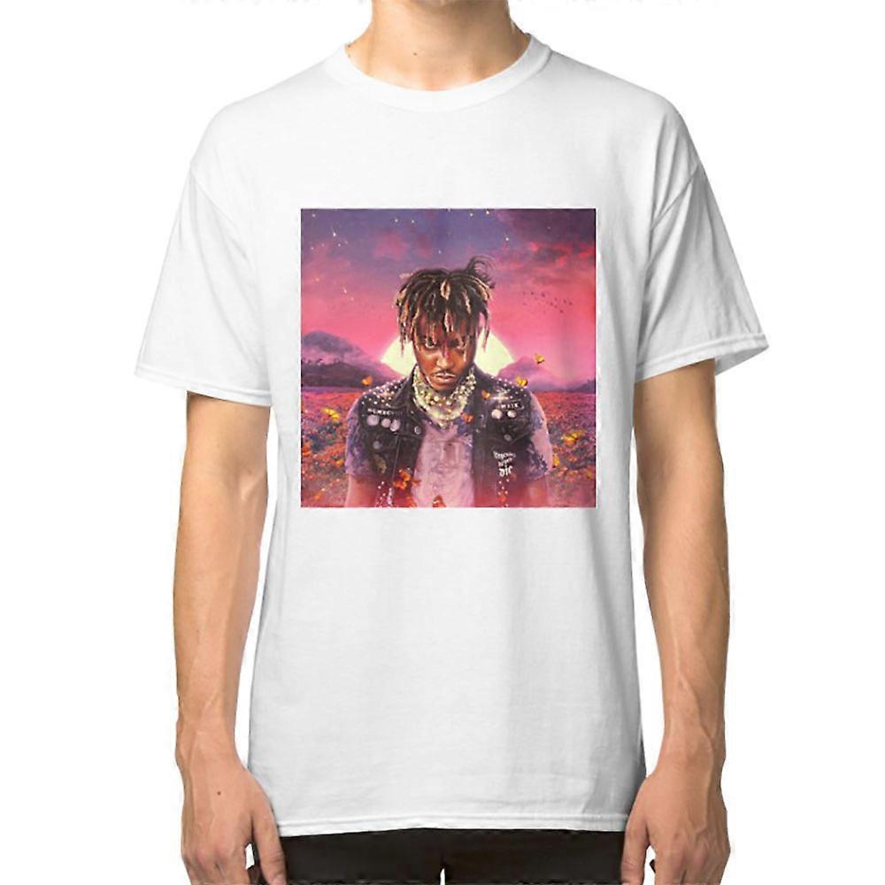 RockShark Legends Never Die - Juice WRLD T-shirt White XL