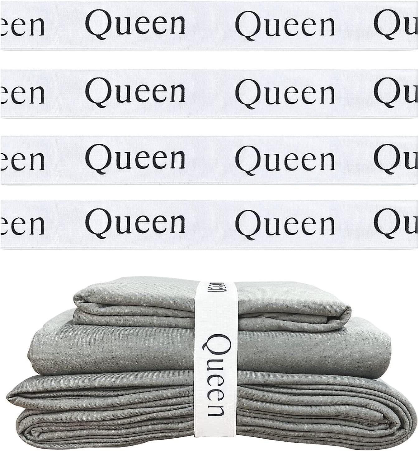 Fankie666 Premium Bed Sheet Organizer Bands - 4pcs Queen Size