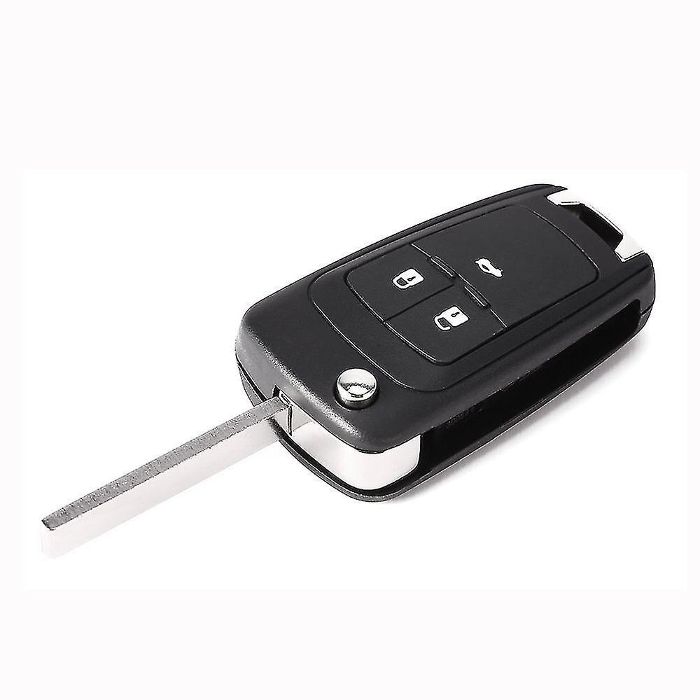 Aoui Foldable remote key shell 3 bouton for Zafira Opel Insignia